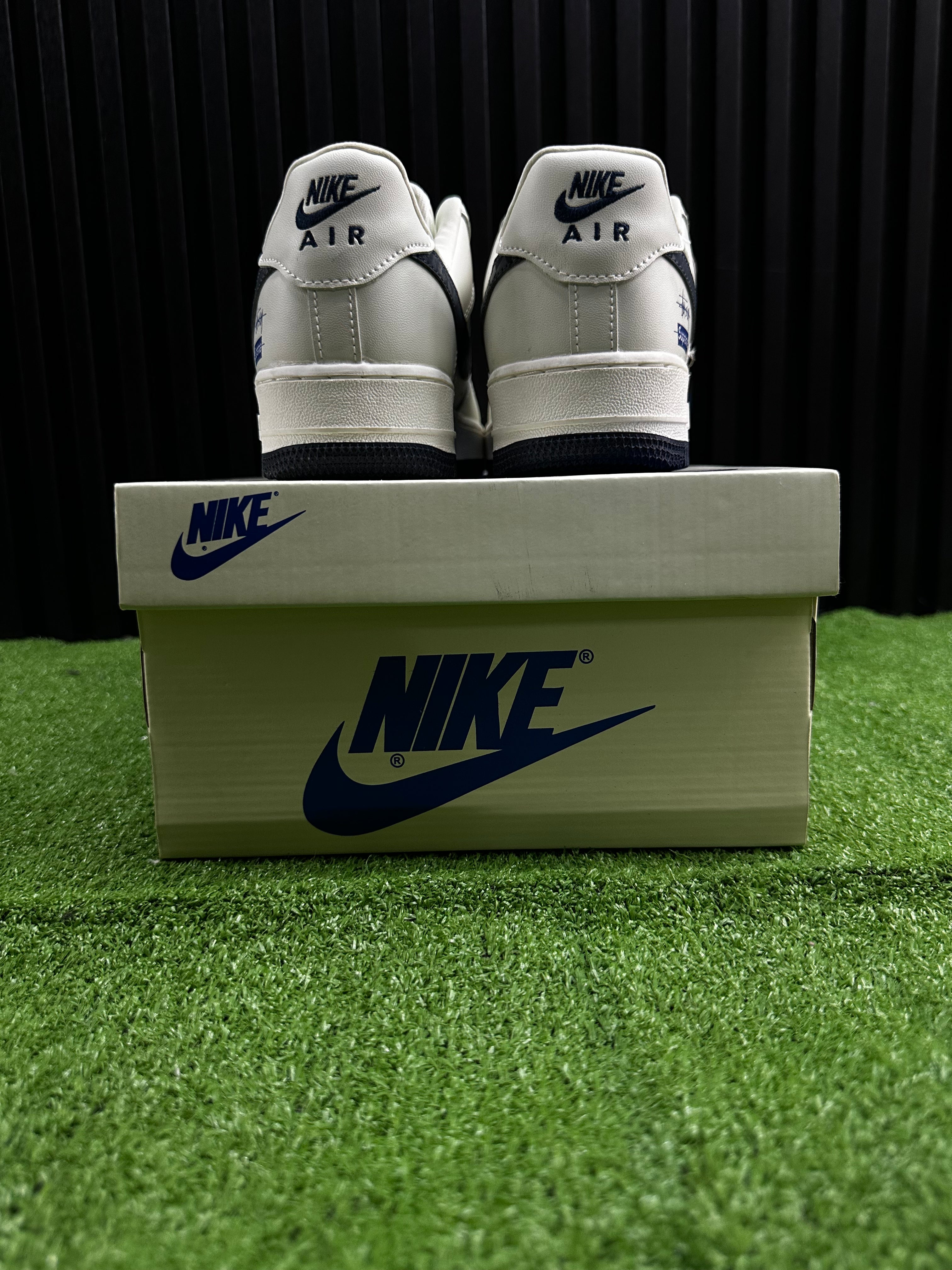 NIKE AF1 SUPREME X BAPE BEIGE